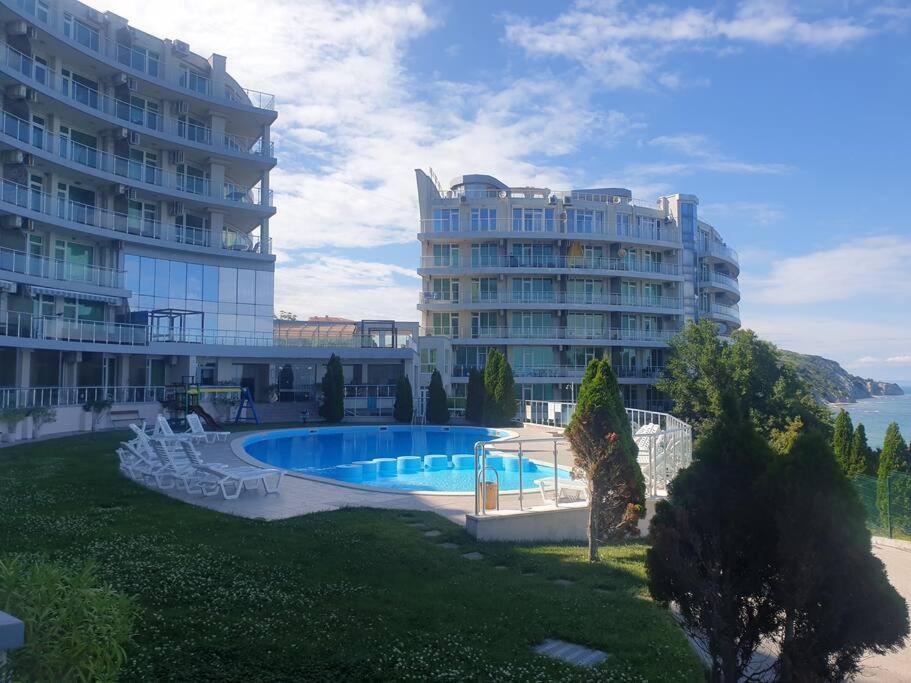 Studio Silver Terace With Sea View For 4 Person Bjała Zewnętrze zdjęcie