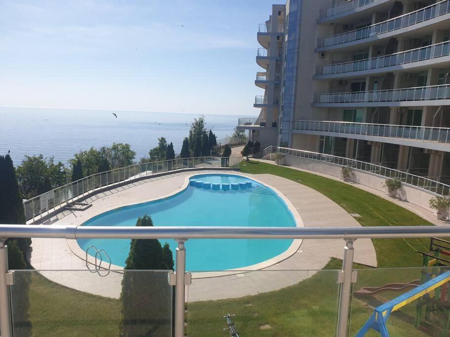 Studio Silver Terace With Sea View For 4 Person Bjała Zewnętrze zdjęcie