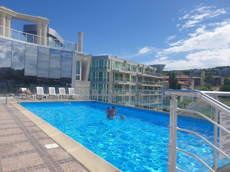 Studio Silver Terace With Sea View For 4 Person Bjała Zewnętrze zdjęcie
